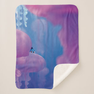 Finding Dory   Hide and Seek - Jellyfish Sherpa Blanket