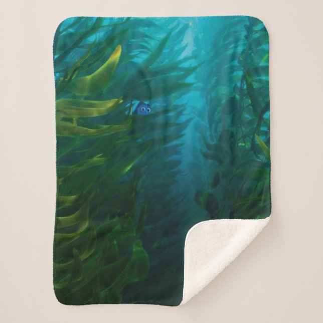 Finding Dory | Hide and Seek - Sea Kelp Sherpa Blanket (Front)