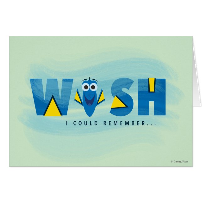 Finding Dory| I Wish I Could Remember (Front Horizontal)