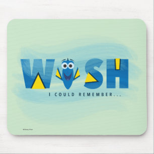 Finding Dory  I Wish I Could Remember 2 Mouse Pad