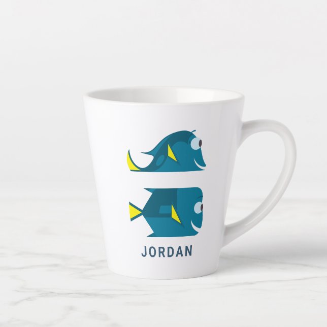 Finding Dory | Jenny and Charlie 2 Latte Mug (Right)