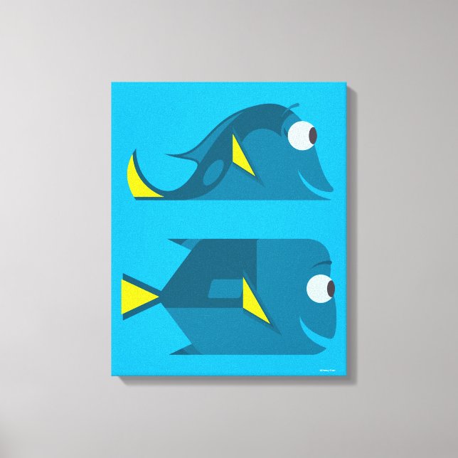 Finding Dory | Jenny and Charlie Canvas Print (Front)