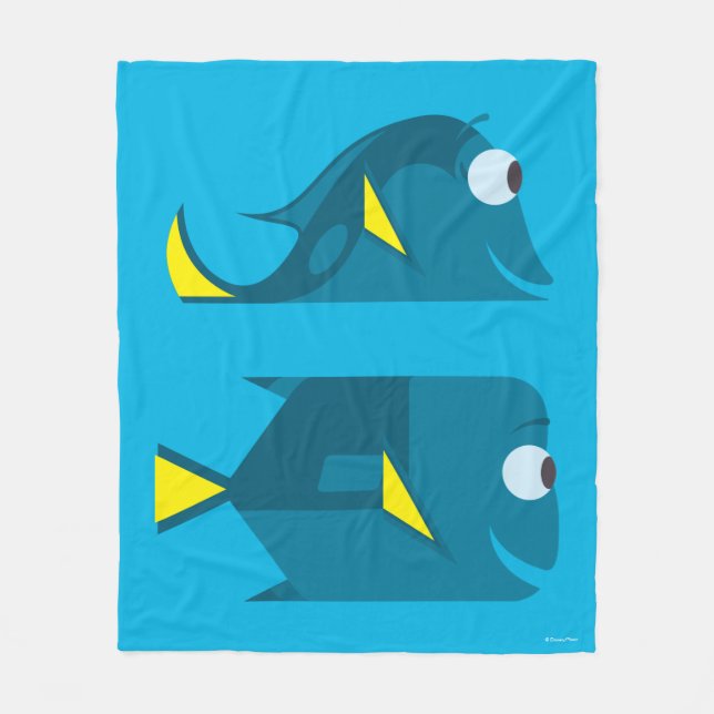 Finding Dory | Jenny and Charlie Fleece Blanket (Front)