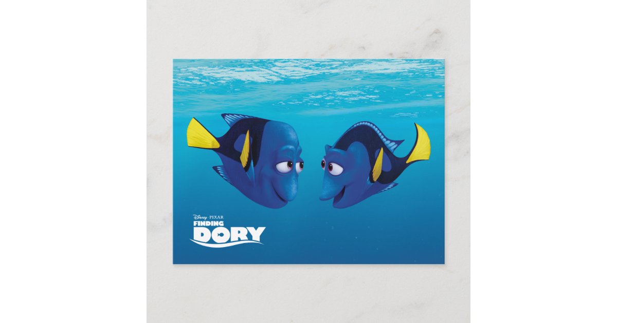 Finding Dory Jenny & Charlie Postcard Zazzle