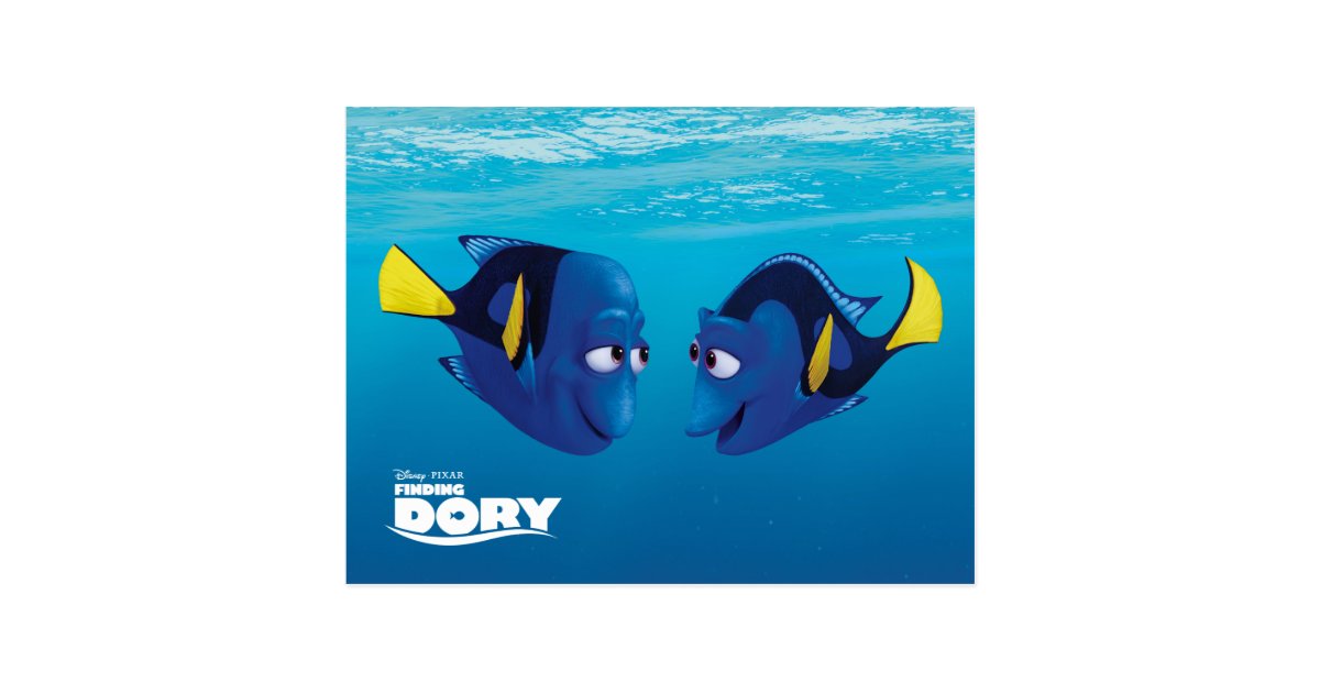 Finding Dory Jenny Charlie Postcard Zazzle ca Finding Dory Jenny Charlie Postcard Zazzle ca