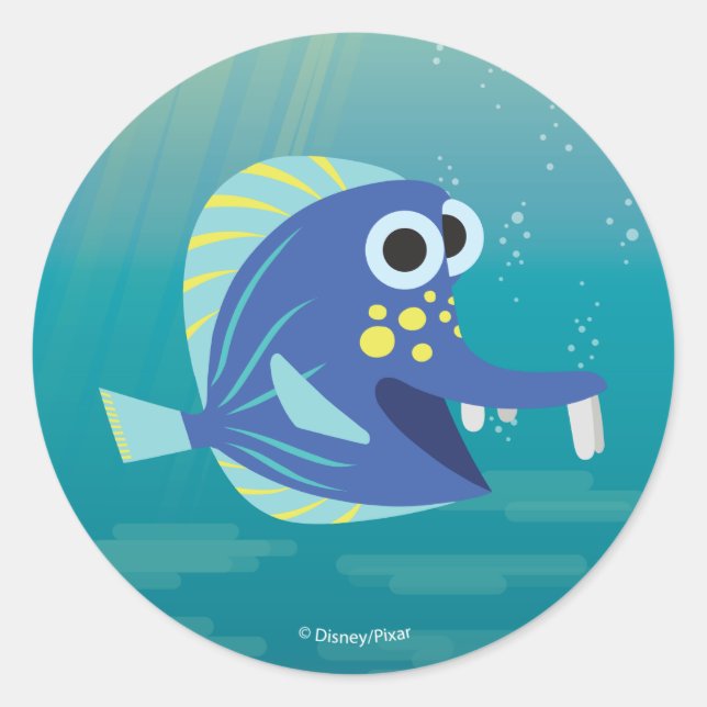 Finding Dory | Kathy Classic Round Sticker (Front)