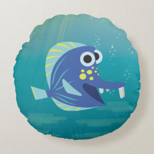 Finding Dory Kathy Round Pillow