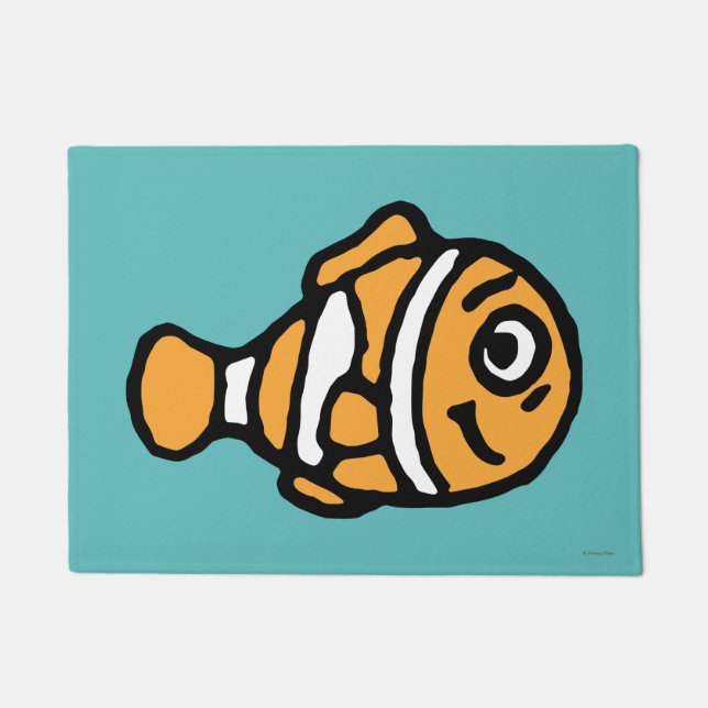 Finding Dory | Marlin Cartoon Doormat (Front)