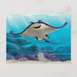Finding Dory Mr. Ray Postcard