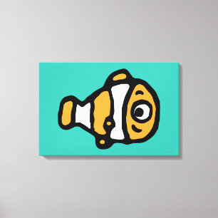 Finding Dory   Nemo Cartoon Canvas Print