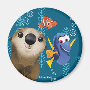 Finding Dory Nemo, Dory & Otter Magnet