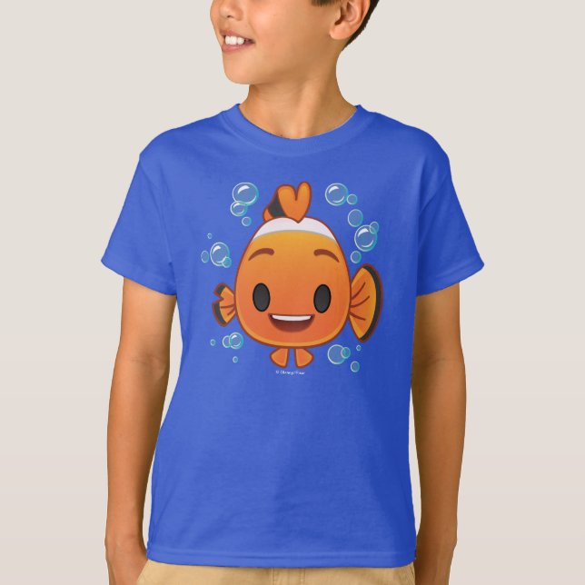 Finding Dory | Nemo Emoji T-Shirt (Front)