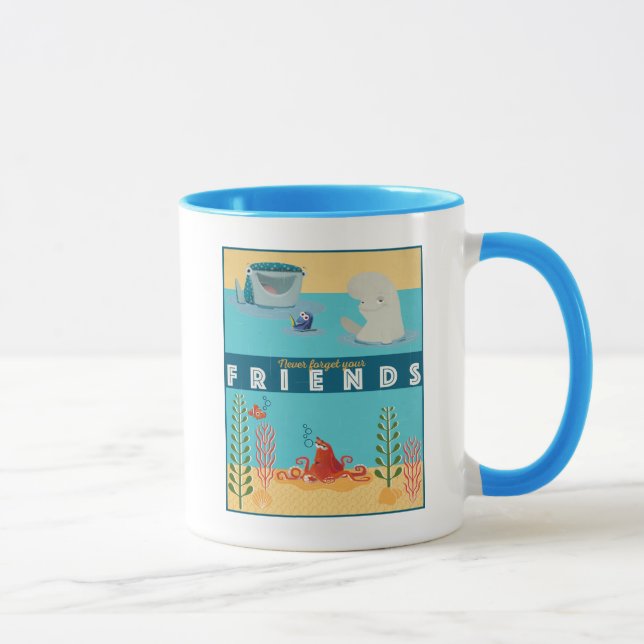 Finding Dory | Never Forget Your Friends Mug (Right)