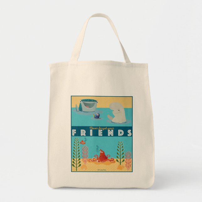 Finding Dory | Never Forget Your Friends Tote Bag (Front)