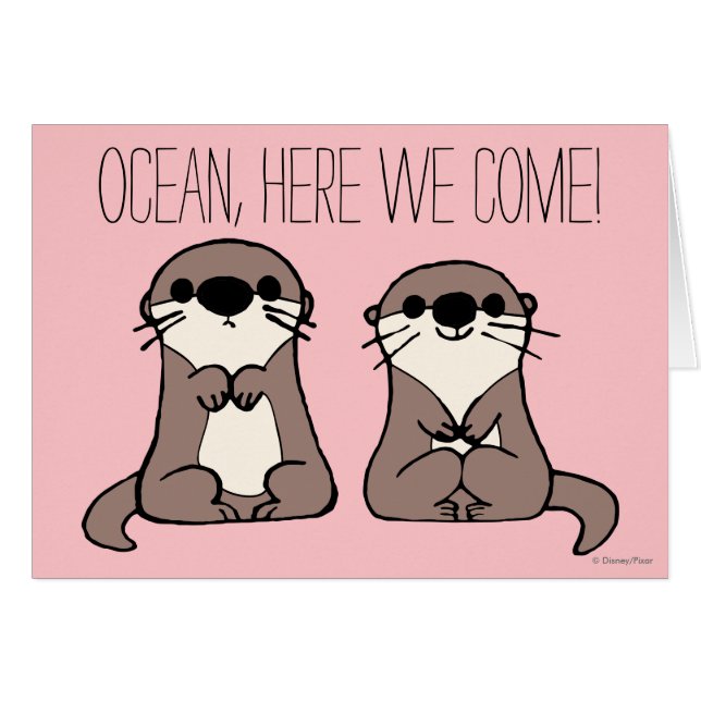 Finding Dory | Otter Cartoon (Front Horizontal)