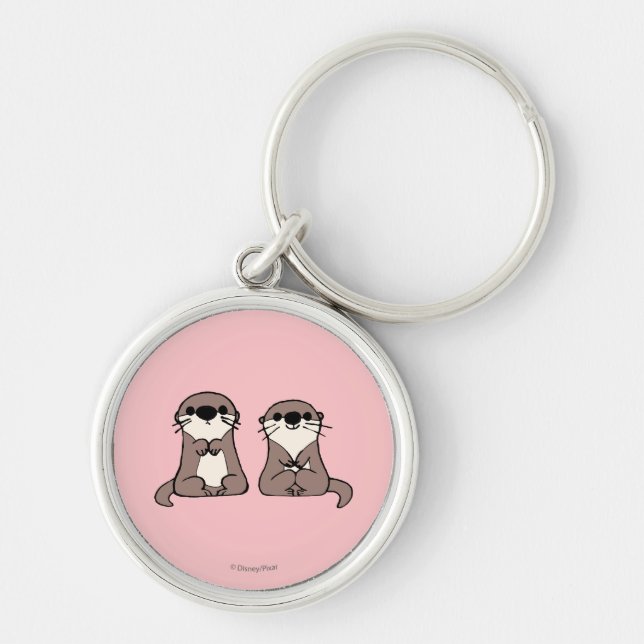 Finding Dory | Otter Cartoon Keychain (Front)