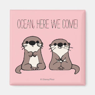 Finding Dory   Otter Cartoon Magnet