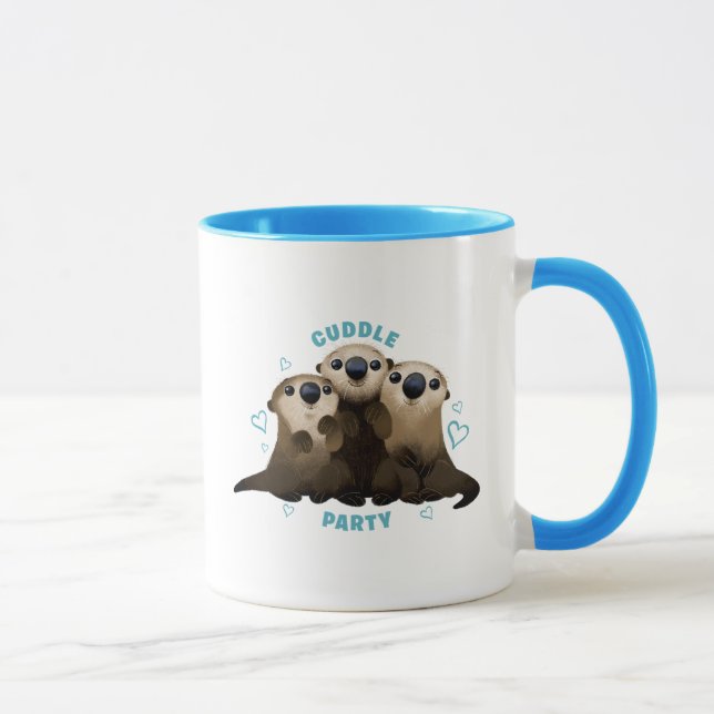 Finding Dory Otters | Cuddle Party 2 Mug (Right)
