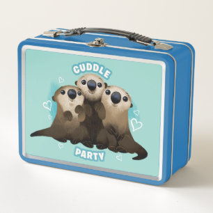 Finding Dory Otters   Cuddle Party Metal Lunch Box