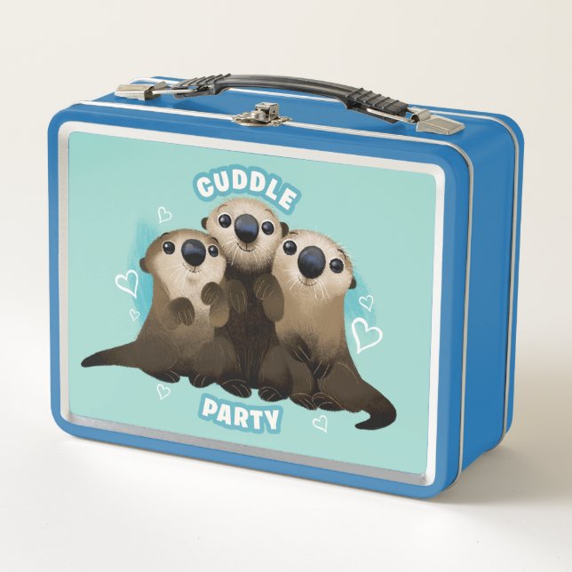 Finding Dory Otters | Cuddle Party Metal Lunch Box (Front)