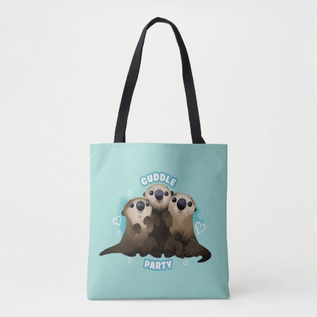 Finding Dory Otters | Cuddle Party Tote Bag (Front)