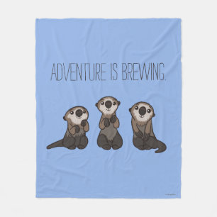 Finding Dory Otters Fleece Blanket