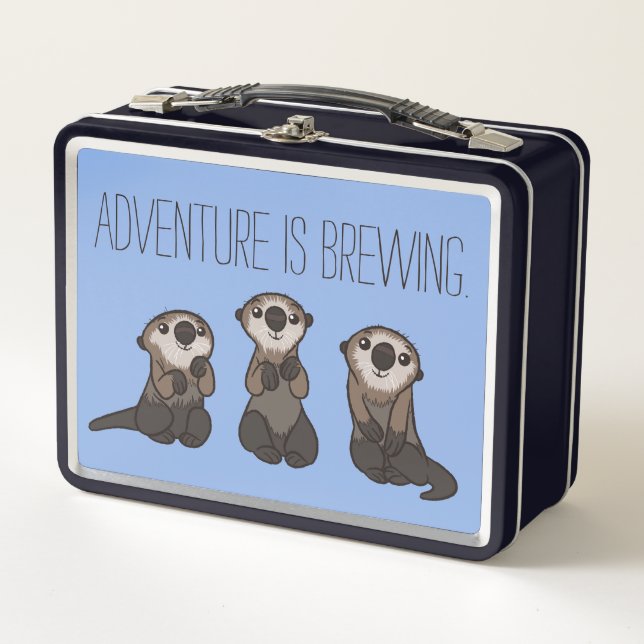 Finding Dory Otters Metal Lunch Box (Front)