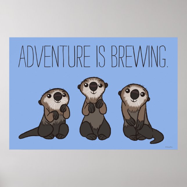 Finding Dory Otters Poster (Front)