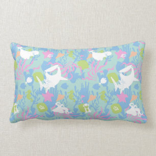 Finding Dory Pastel Sea Pattern Lumbar Pillow