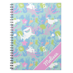 Finding Dory Pastel Sea Pattern Notebook