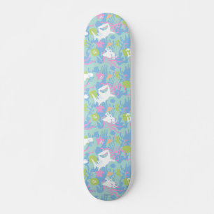 Finding Dory Pastel Sea Pattern Skateboard
