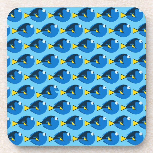 Finding Dory Pattern Coaster (Front)