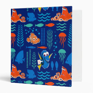 Finding Dory Sea Pattern Binder