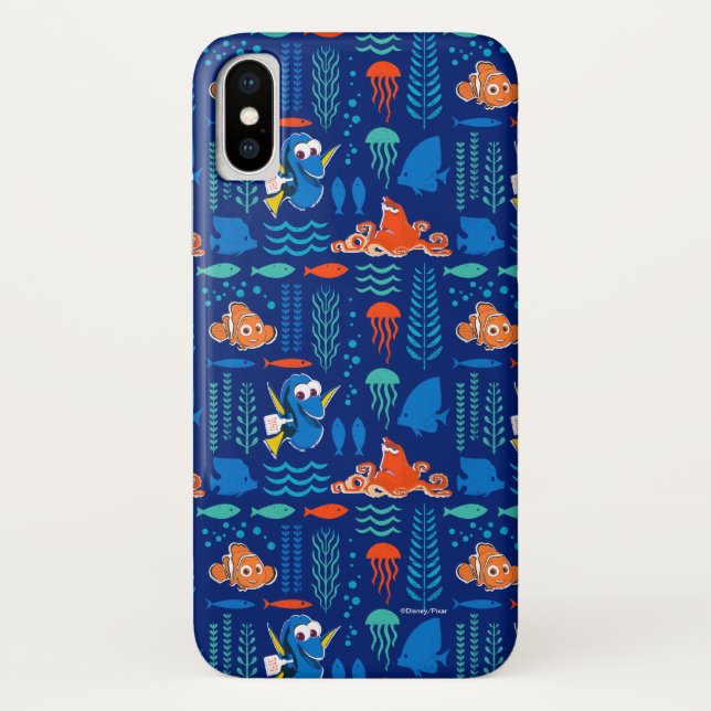 Finding Dory Sea Pattern Case-Mate iPhone Case (Back)