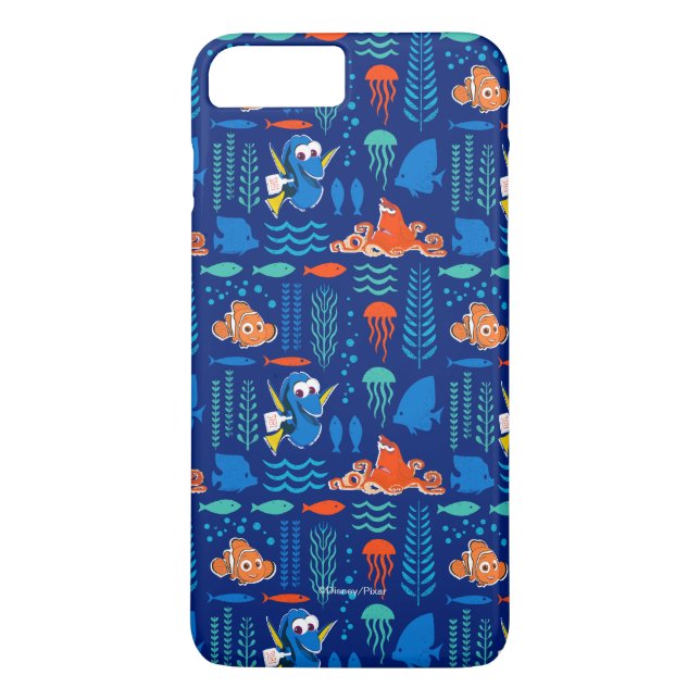Finding Dory Sea Pattern Case-Mate iPhone Case (Back)