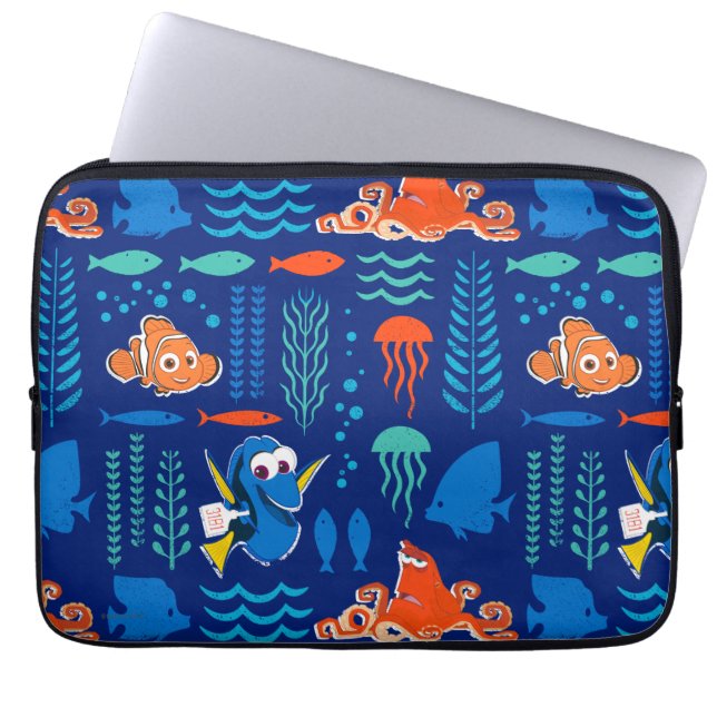 Finding Dory Sea Pattern Laptop Sleeve (Front)