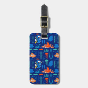 Finding Dory Sea Pattern Luggage Tag