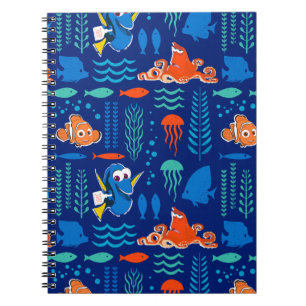 Finding Dory Sea Pattern Notebook