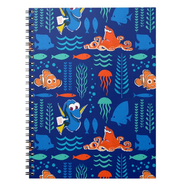 Finding Dory Sea Pattern Notebook (Front)