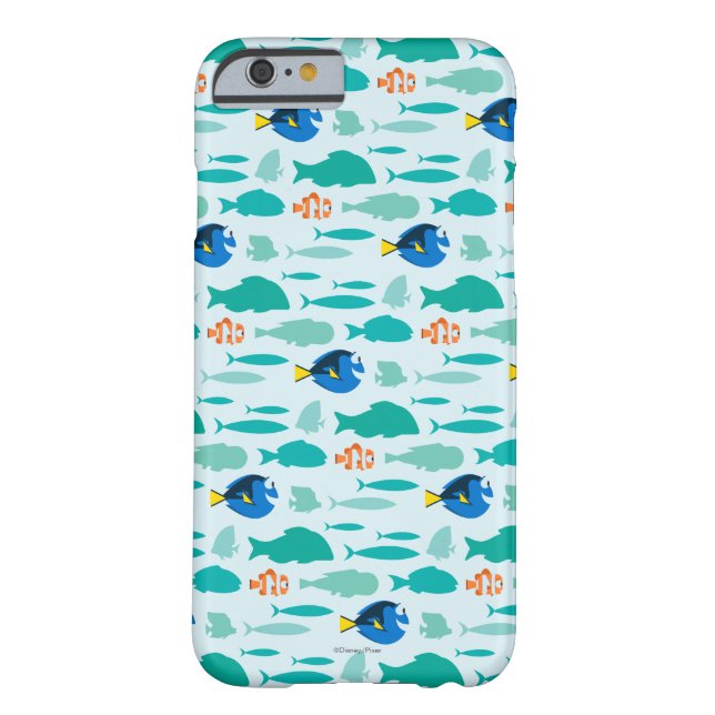 Finding Dory Silhouette Pattern Case-Mate iPhone Case (Back)