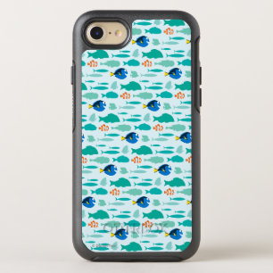 Finding Dory Silhouette Pattern OtterBox Symmetry iPhone 8/7 Case