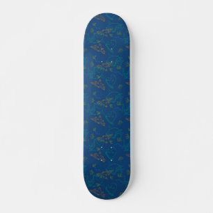 Finding Dory Sketch Navy Pattern Skateboard