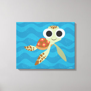 Finding Dory   Squirt Canvas Print
