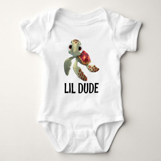 Finding Dory | Squirt - Lil Dude Baby Bodysuit (Front)