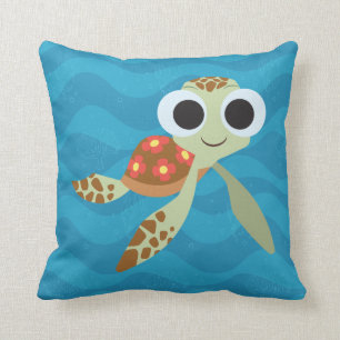 Finding Dory   Squirt Throw Pillow