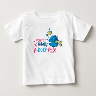 Finding Dory   Totally A-Dory-Able Valentine Baby T-Shirt