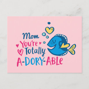 Finding Dory   Totally A-Dory-Able Valentine Holiday Postcard