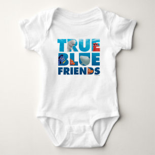 Finding Dory   True Blue Friends Baby Bodysuit