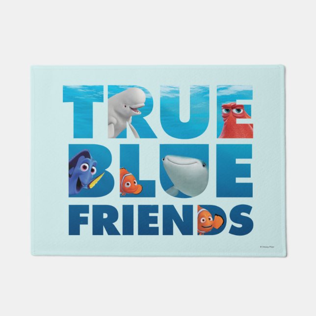 Finding Dory | True Blue Friends Doormat (Front)