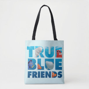 Finding Dory   True Blue Friends Tote Bag